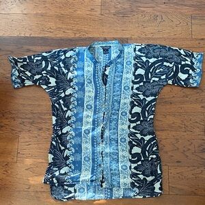 Citron Santa Monica women’s button down blouse-small